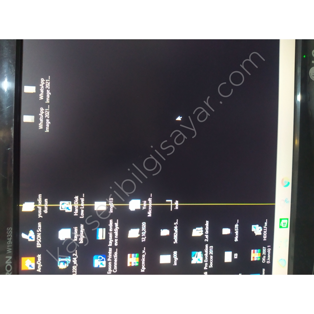 (2.EL) LG Flatron W1943SS 19 LCD Monitör (Defolu)